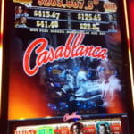 The Casablanca Slot Machine at the Winstar Casino - I Don't Know What the House Edge Is